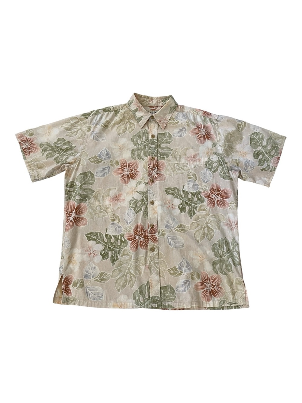 ♥️Cooke St,♥️Men’s Short-Sleeve Hawaiian Button-Down Shirt size L - Picture 4 of 4